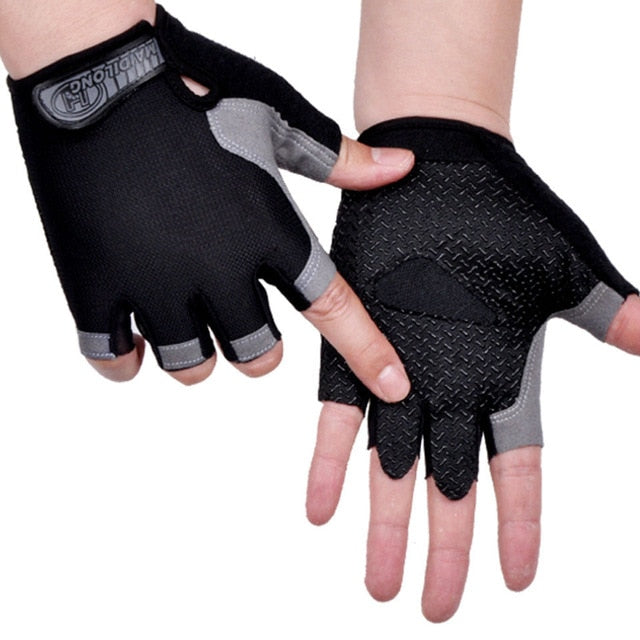 Cycling Anti-slip Anti-sweat Half Finger Gloves