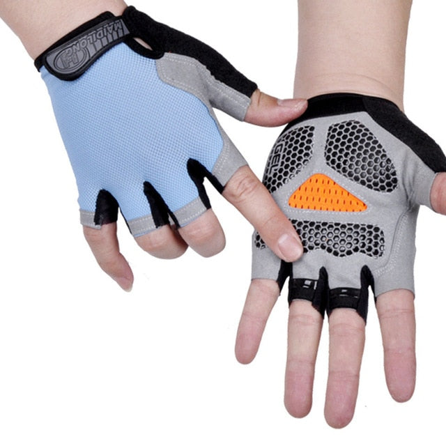 Cycling Anti-slip Anti-sweat Half Finger Gloves