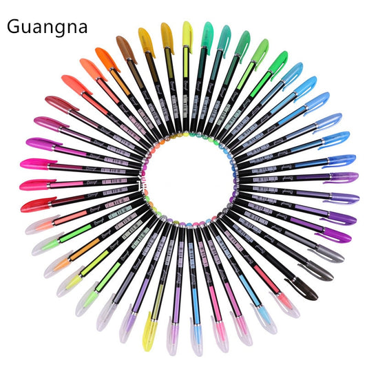 Glitter Sketch Drawing Color Pen Set