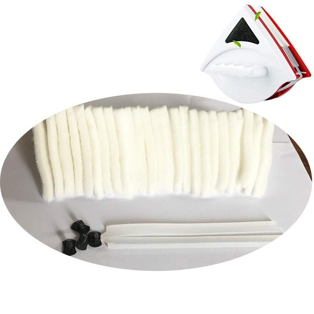 Magnetic Window Cleaner Brush Glass Cleaner