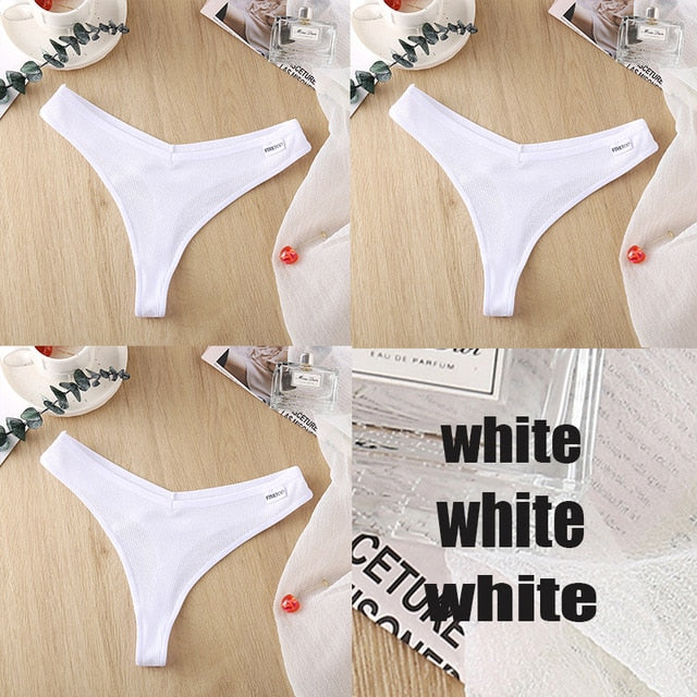 Women's Panties G-string Thong Cotton