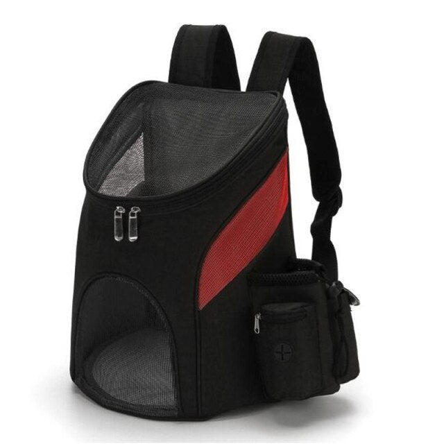 Portable mesh Dog Bag Breathable Backpack