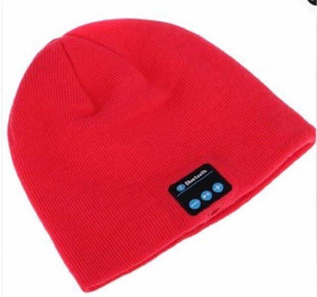 New Soft Warm Beanie Gorro Hat Wireless Bluetooth Smart Cap Headset Headphone Speaker Mic Bluetooth Hat Men Sports Hat