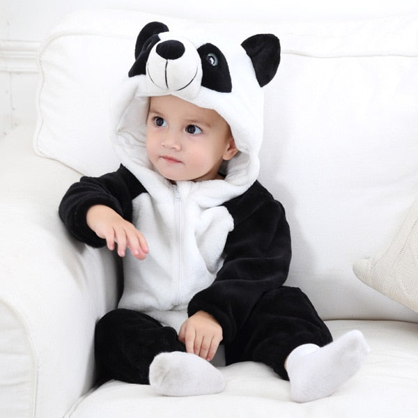 Baby Romper Newborn Hooded Infant Clothing