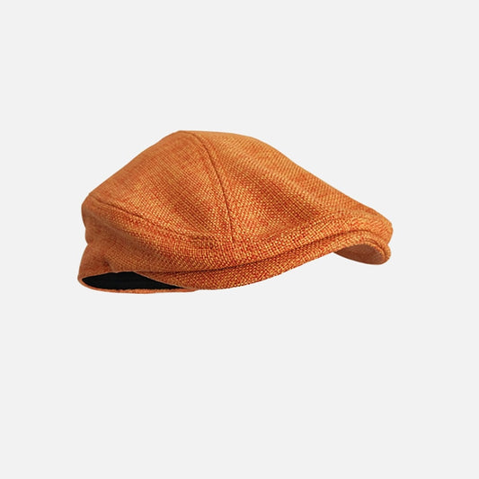 Sun Breathable Flat Hats Womens Mens Ivy Cap Solid