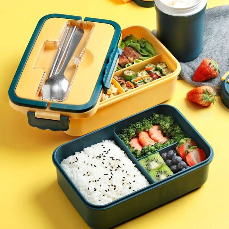 Wheat Straw Material Leak Proof lunch box