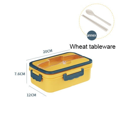 Wheat Straw Material Leak Proof lunch box