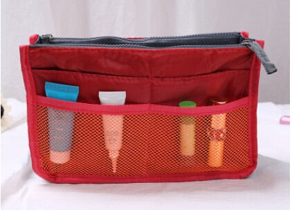 Multi Colors Bag In Bag Makeup Organizer