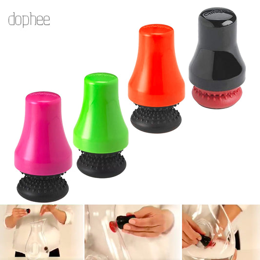 4color Magnetic Glass Spot Soft Silicone Scrubber