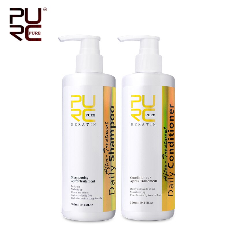 Daily shampoo and conditioner hair care set
