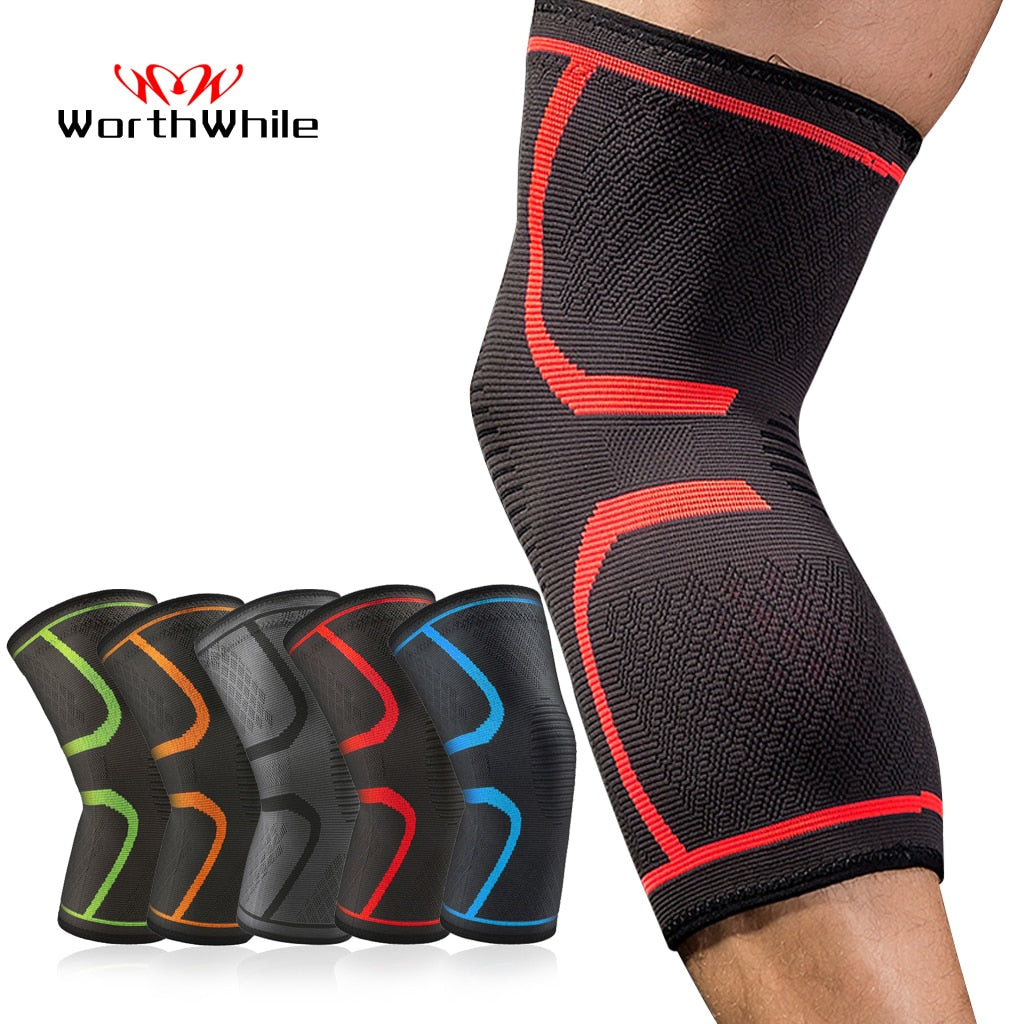 Elastic Knee Pads Nylon Sports Kneepad