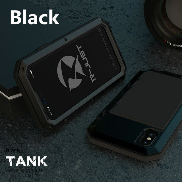 Heavy Duty Protection Armor Metal phone Case