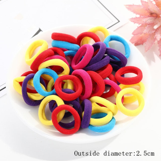 Baby Girls Colorful Small Elastic Hair