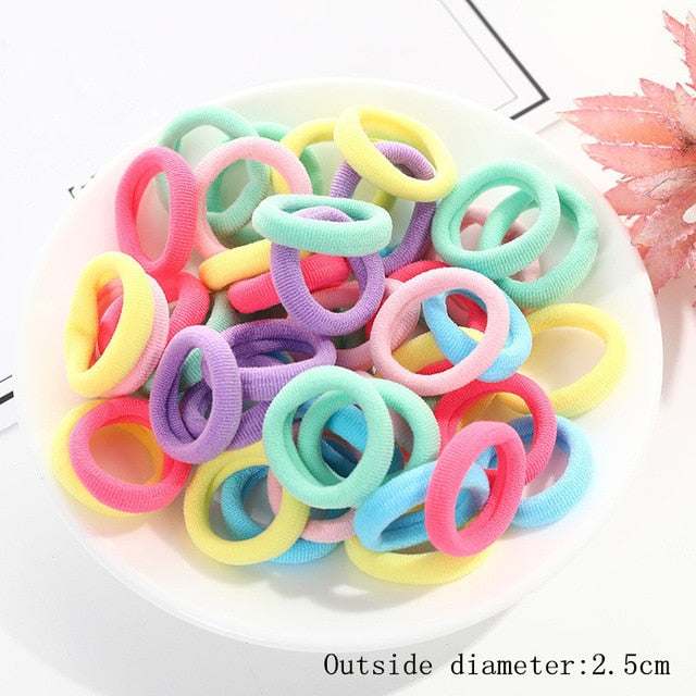 Baby Girls Colorful Small Elastic Hair