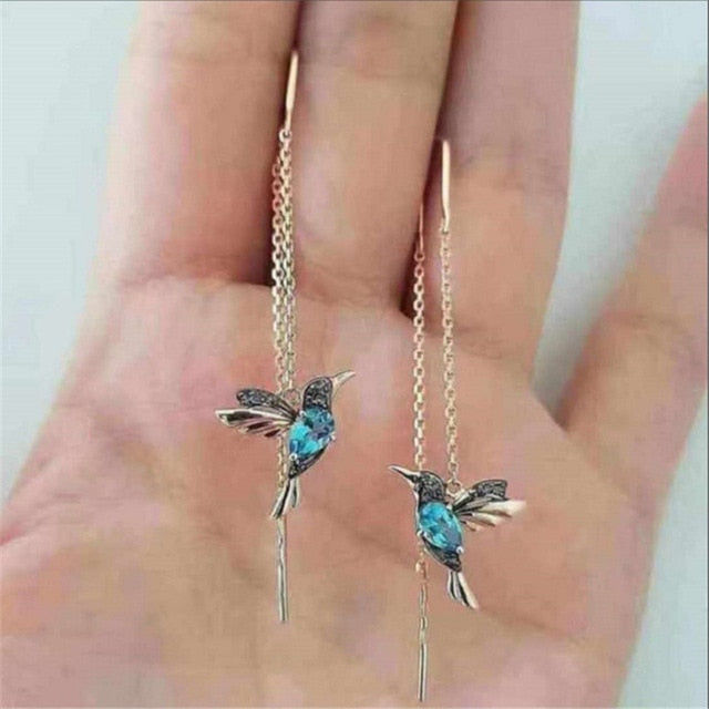 Little Bird Drop Long Hanging Earringst