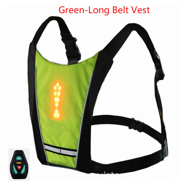 Cycling LED Signal Vest Bike Safety Vests