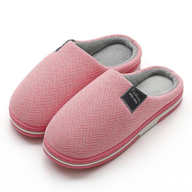 Classic Men Women Plush Slippers