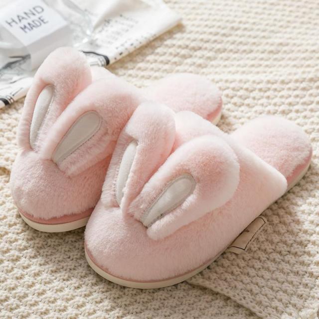 Women Plush Slippers Winter Warm