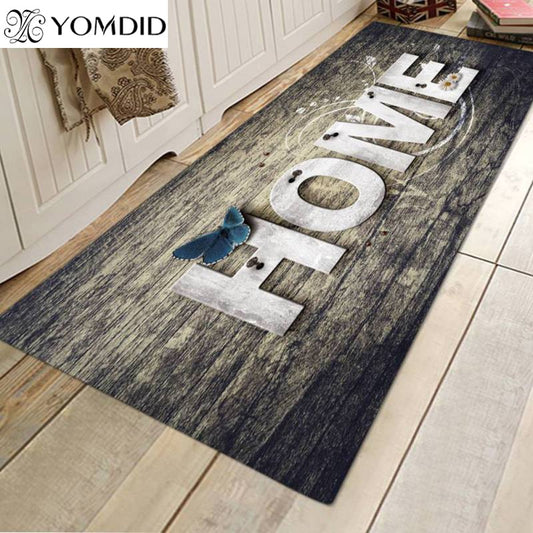 Doormat Wood grain Home Hallway Floor