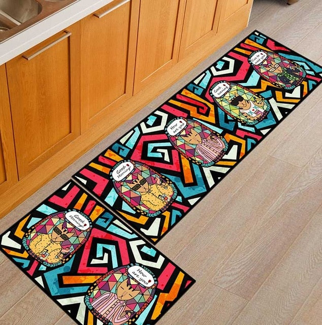 Kitchen Mat Printed Carpet Doormat