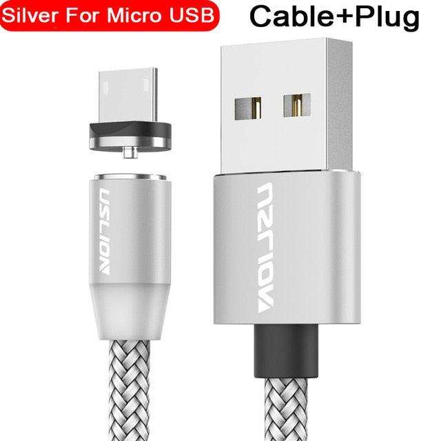 LED Magnetic USB Cable Fast Charging USB Type C