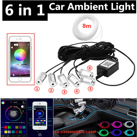 RGB LED Atmosphere Car Light