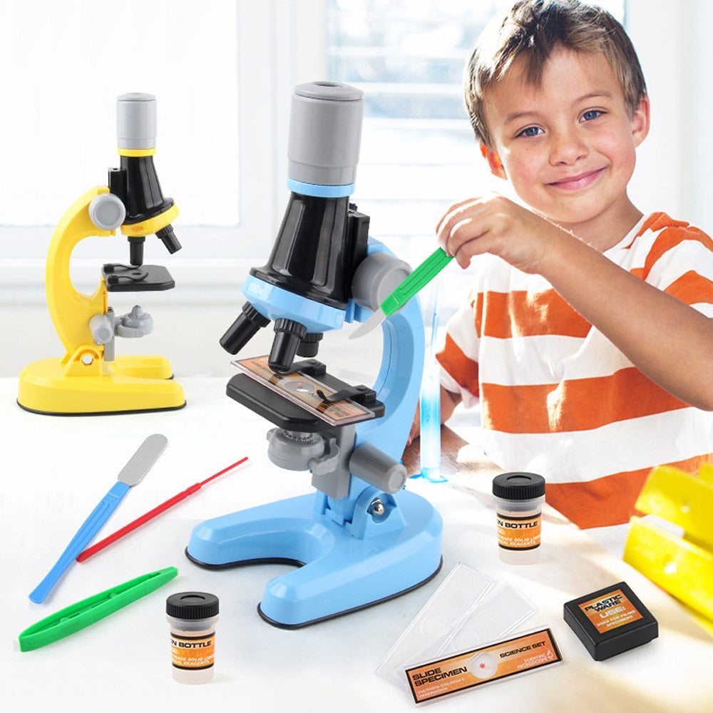 Children Biological Microscope Microscope Kit