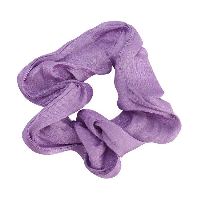 Elastic Hair Bands Pure Color Rubber Band Hair Accessories