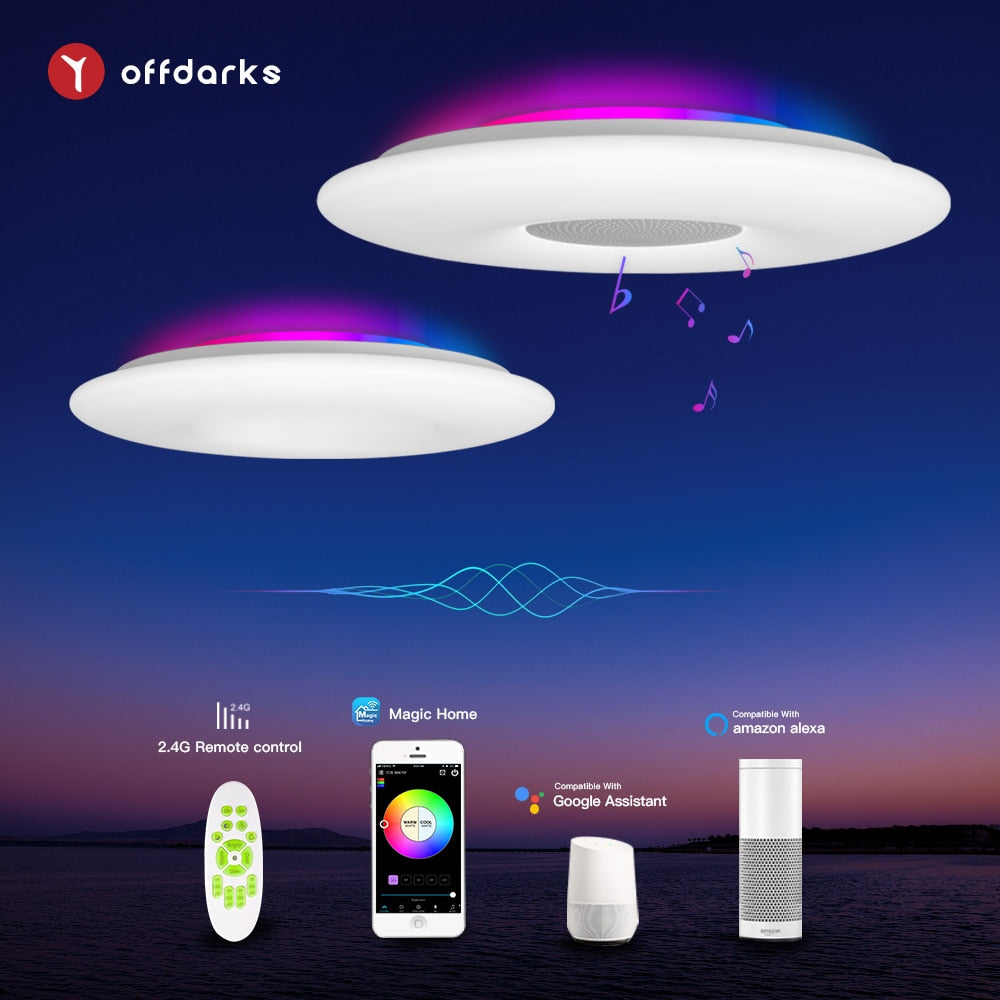 Smart LED Ceiling Lights WIFI Voice Control