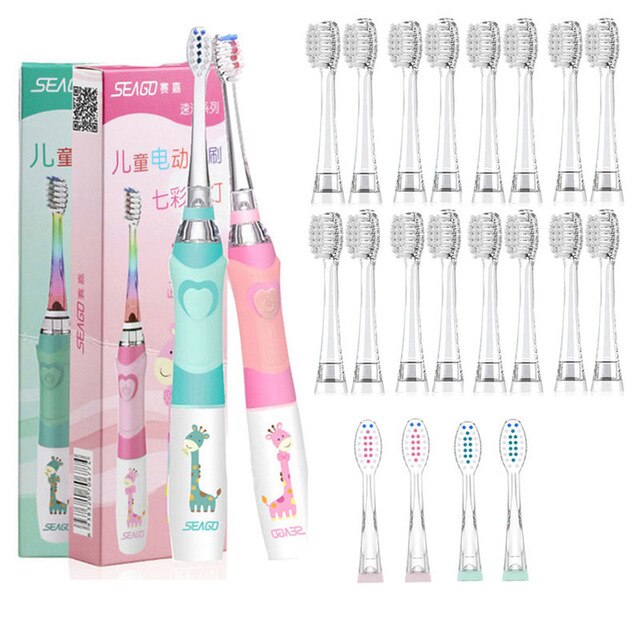 Children's Electric Toothbrush LED Light Smart