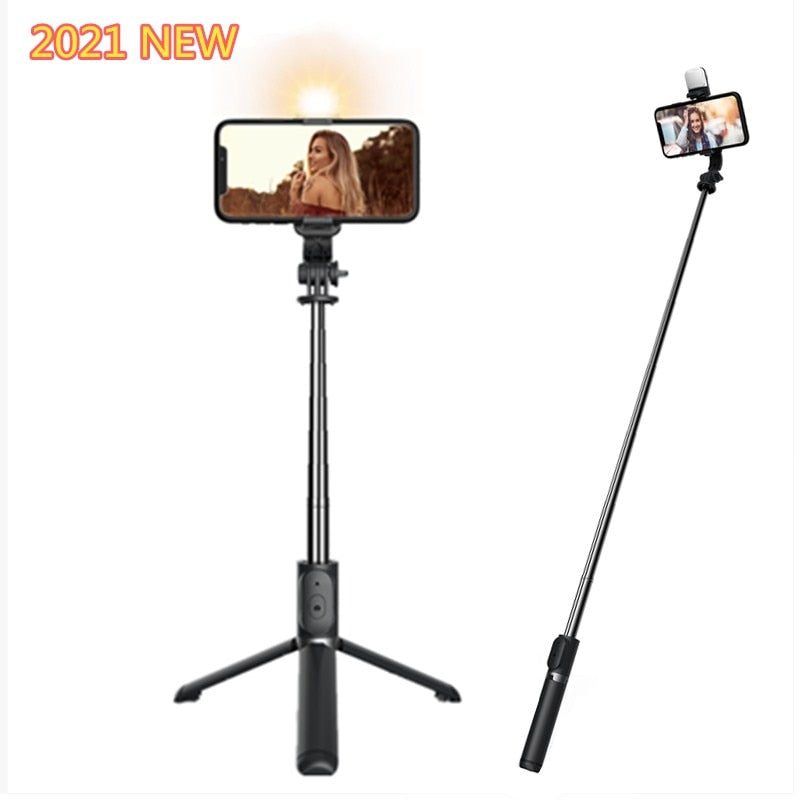 NEW 4 in 1 Wireless Bluetooth Selfie Stick