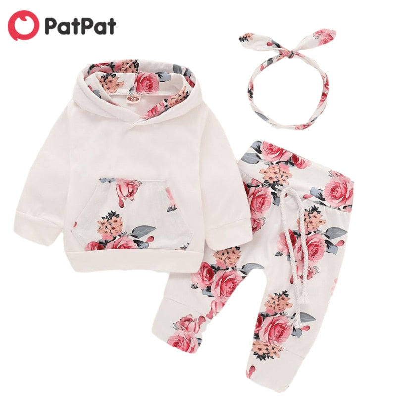 Spring and Autumn Beautiful Floral Long-sleeve
