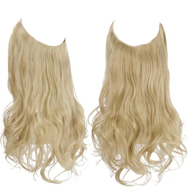 Natural Synthetic Halo Hair Extensions
