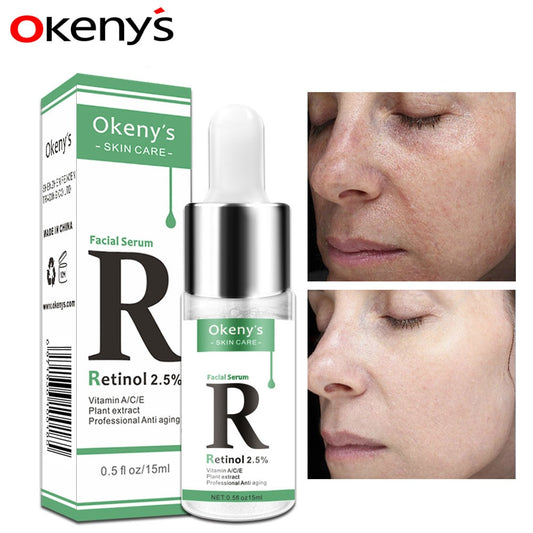 Retinol 2.5% Vitamin C / A Facial Anti Wrinkle Serum