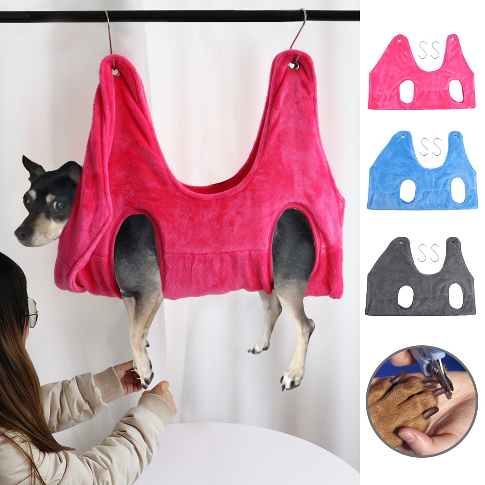 Pet Grooming Hammock Helper Bag