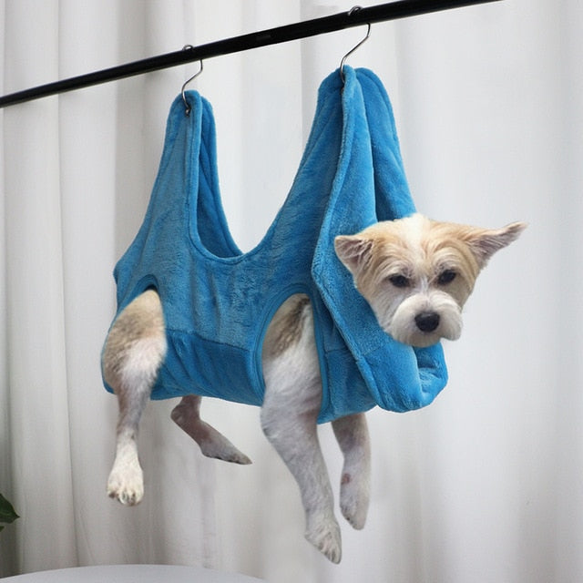 Pet Grooming Hammock Helper Bag