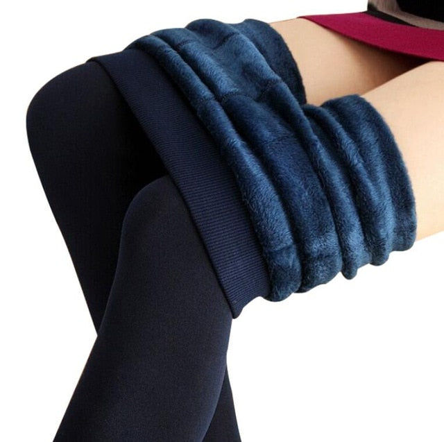 Trend Knitting Casual Winter Leggings