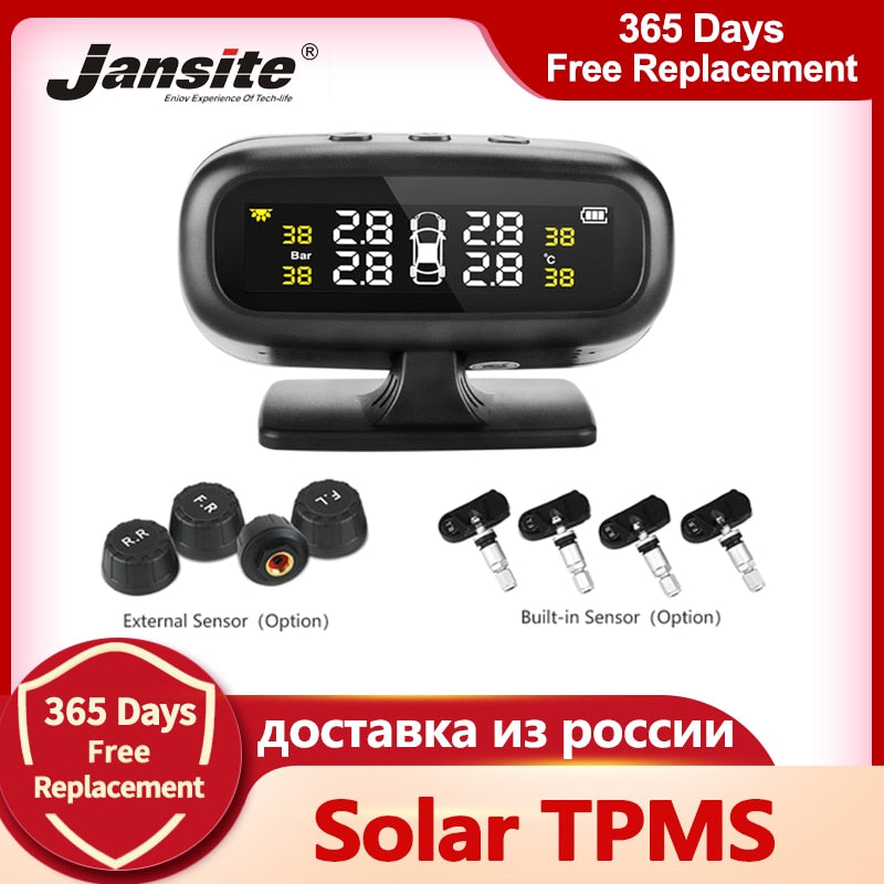 Original Solar TPMS Car Tire Pressure Alarm