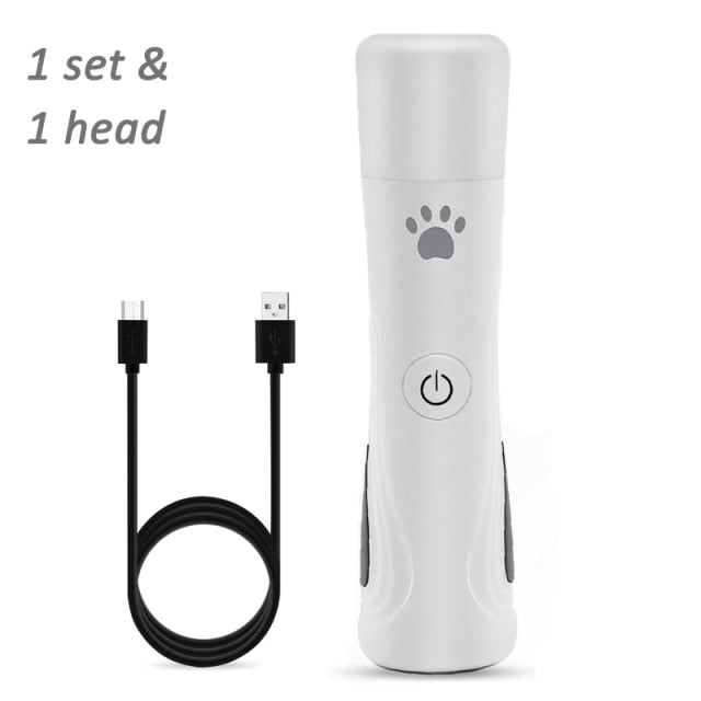 USB Electric Painless Dogs Paws Grooming