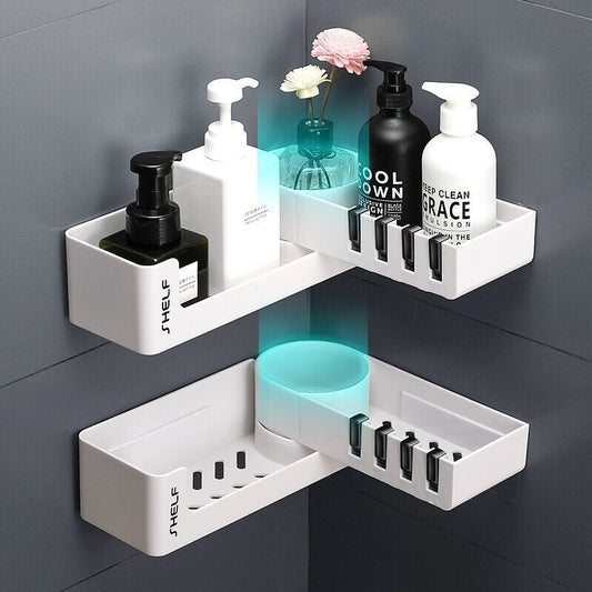 Bathroom Corner Shower Shelf Rack