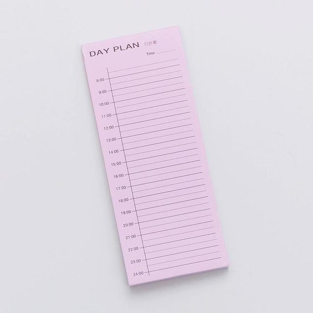 Plan Detailed list Notebook