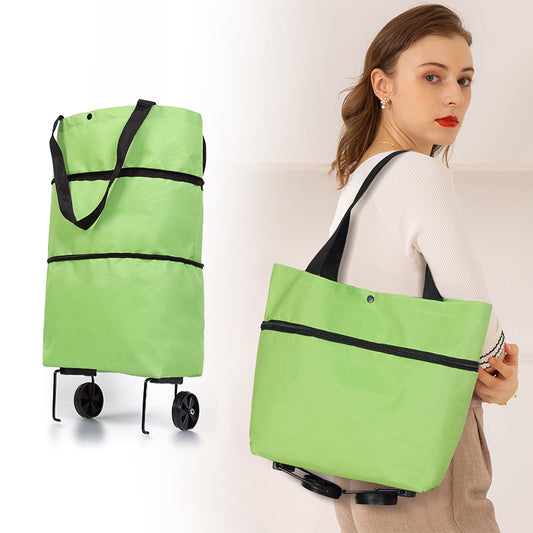 Folding Shopping Pull Cart Trolley Bag