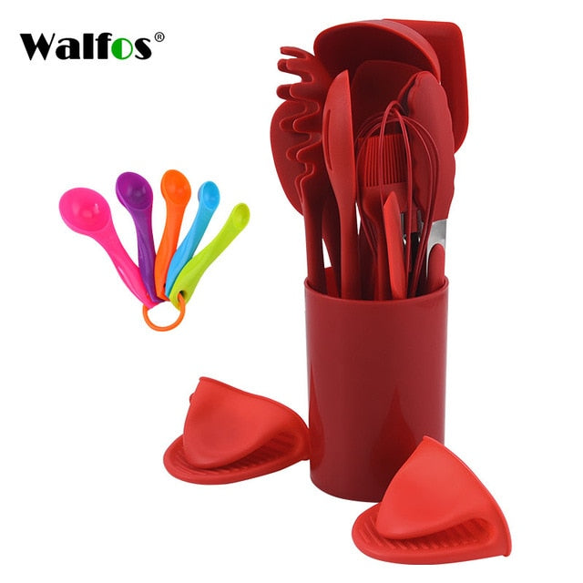 Heat Resistant Silicone Cookware Set