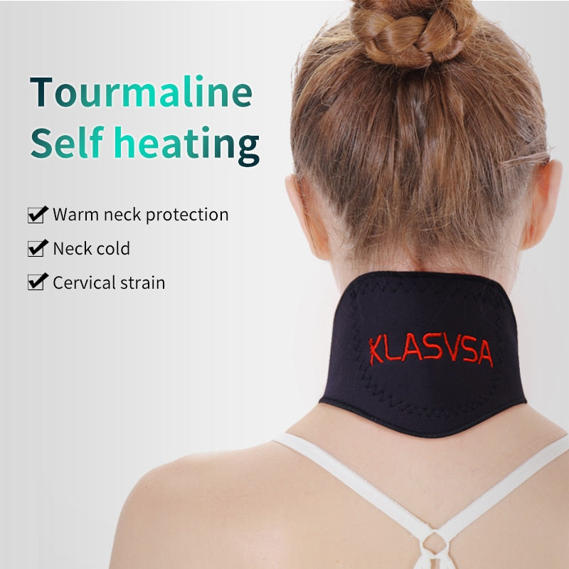 Self-heating Tourmaline Neck Magnetic