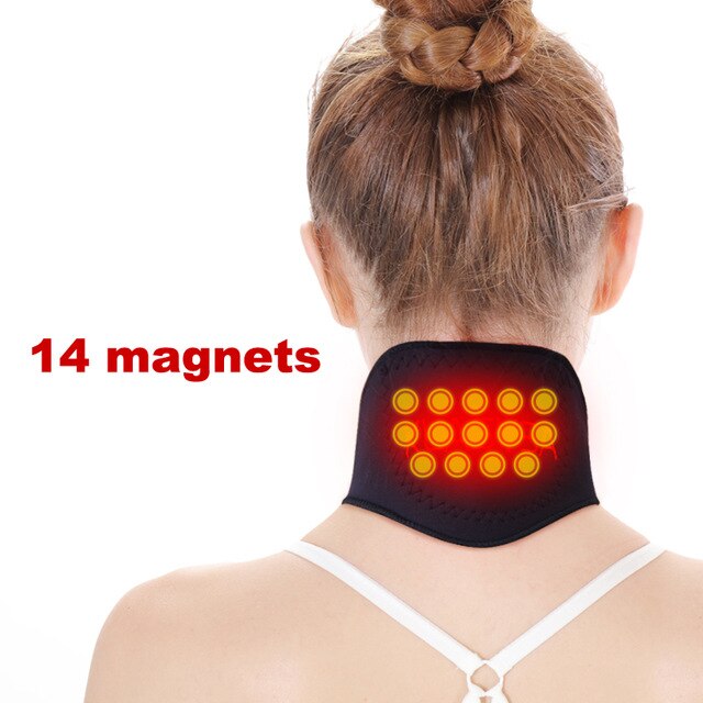 Self-heating Tourmaline Neck Magnetic