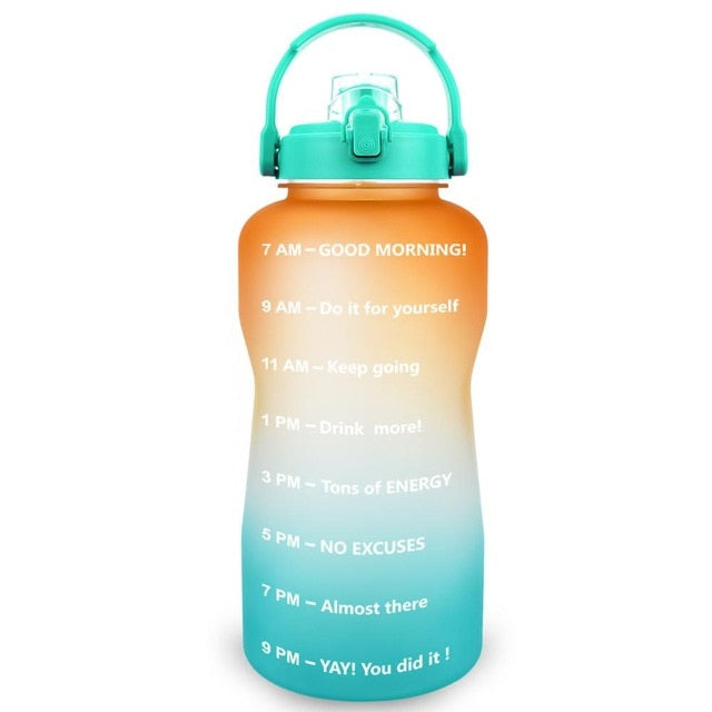 Gallon Water Bottle Smartphone Stand With Flip-Flop
