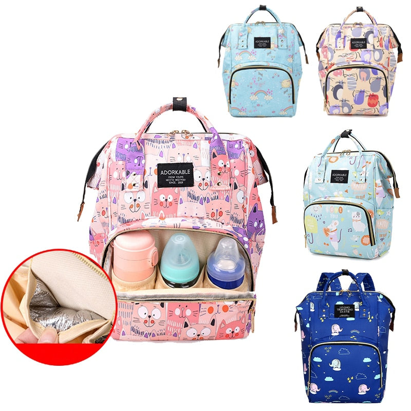 Waterproof Anti Thef Diaper Bag for Mommy