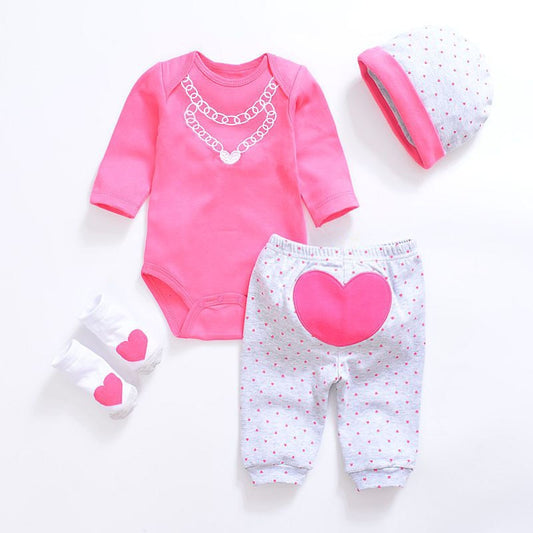 Baby Girl Clothes 4PCS/Lot Cotton