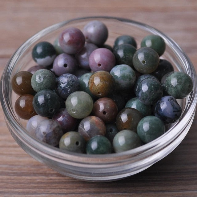 Natural Stone Rock Loose Spacer Beads