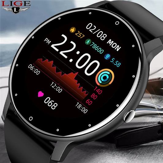 LIGE  New Smart Watch Men
